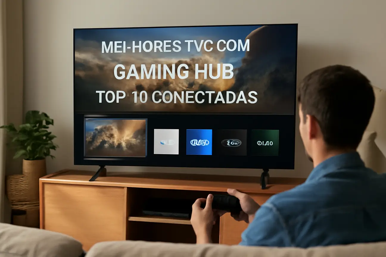 Melhores TVs com Gaming Hub: Top 10 conectadas