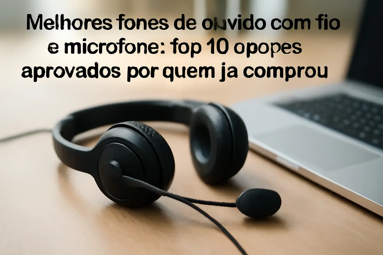 Melhores fones de ouvido com fio e microfone: Top 10 opções aprovados por quem já comprou