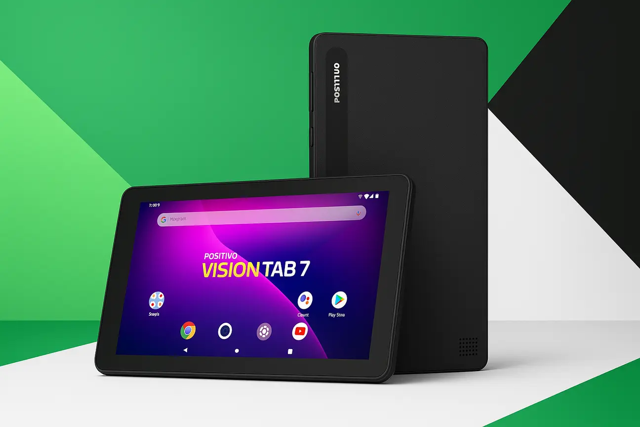 Tablet Positivo Vision Tab 7 é bom? Descubra prós, contras e surpresas